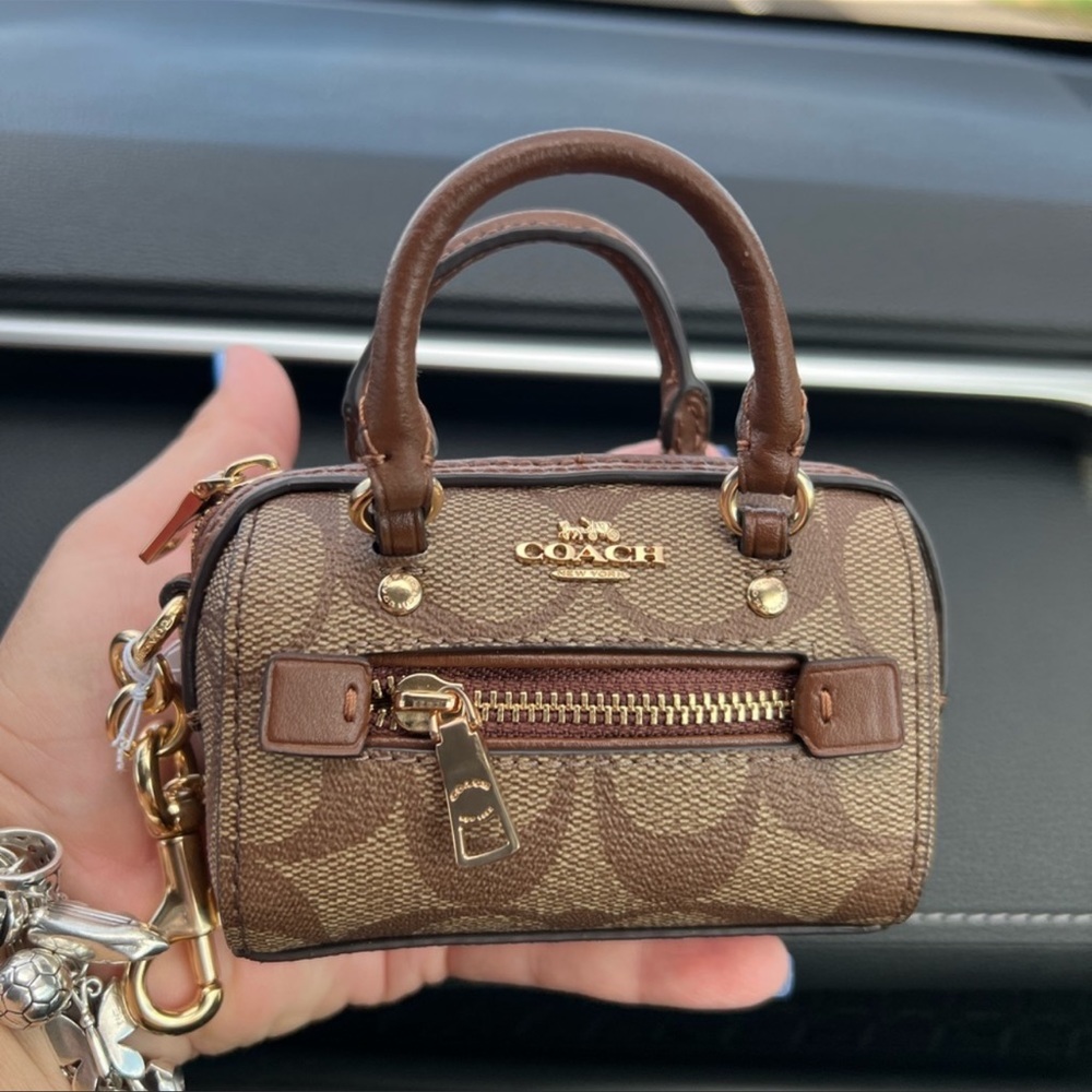 COACH MINI ROWAN CHARM